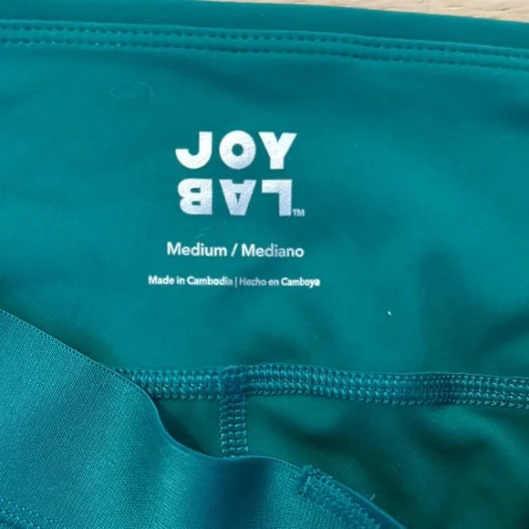 JoyLab Green Leggings - Picture 2 of 5